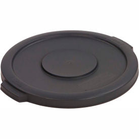 Carlisle Bronco Round Waste Container Lid, 44 Gallon, Gray - 34104523