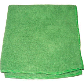 Perfect Products Microfiber Cloths 16"x16", Green - CSA004E