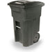 Toter Heavy Duty Two-Wheel Trash Cart, 64 Gallon, Blackstone - ANA64-10548